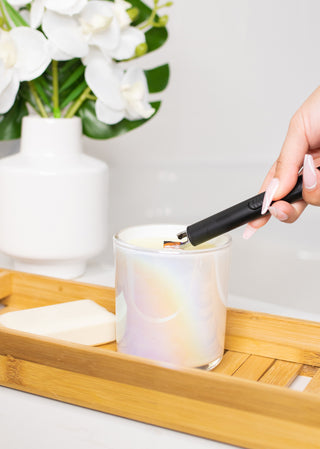 Black Electric Arc Candle Lighter